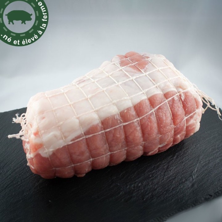 Rôti de filet de porc fermier des Landes | Ferme des Vallons