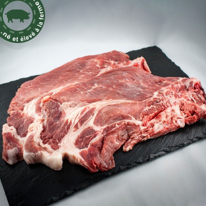 Côtelette échine de porc fermier | Ferme des Vallons