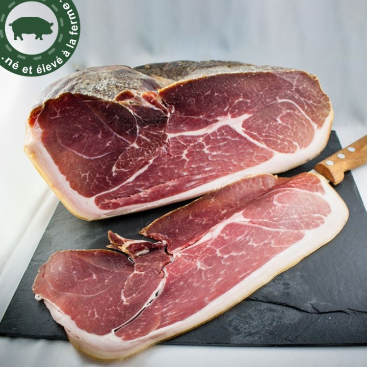 Jambon de Pays 24 mois en tranches | Ferme des Vallons