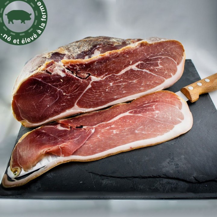 Jambon de Bayonne 12 mois en tranches | Ferme des Vallons