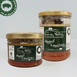 Rougail saucisses fumées en bocal | Ferme des Vallons