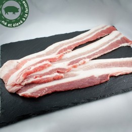 Poitrine de porc fermier en morceau | Ferme des Vallons