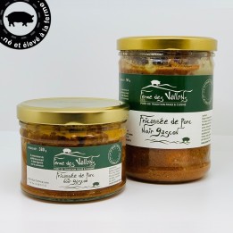 Fricassée de porc noir Gascon en bocal | Ferme des Vallons