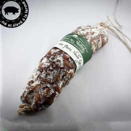 Saucisson sec de porc noir Gascon | Ferme des Vallons