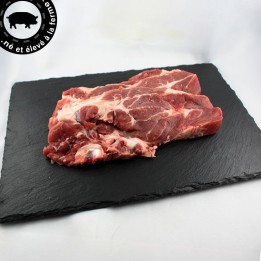 Côtelette échine de porc noir Gascon | Ferme des Vallons