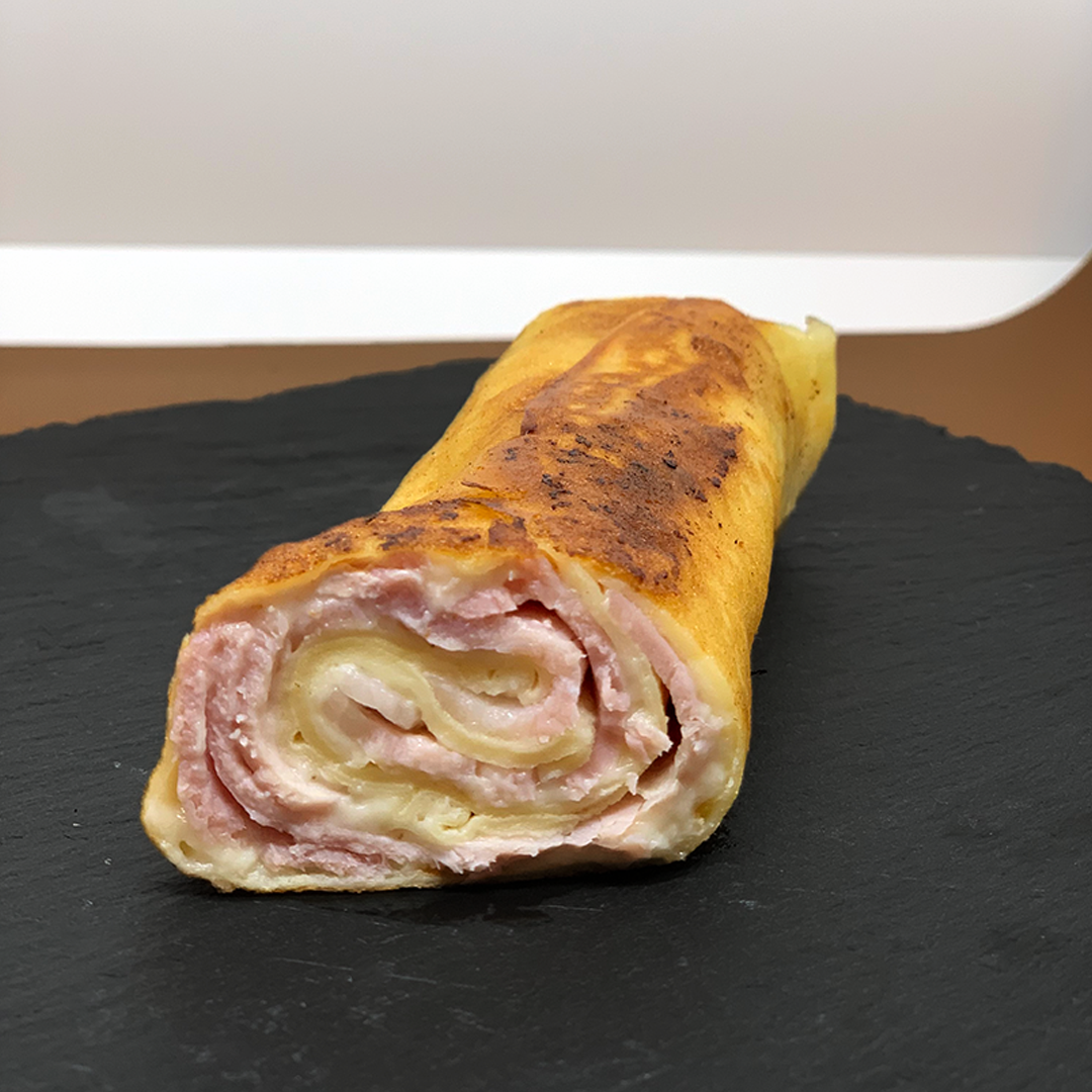 Crêpes au jambon cuit de la Ferme des Vallons